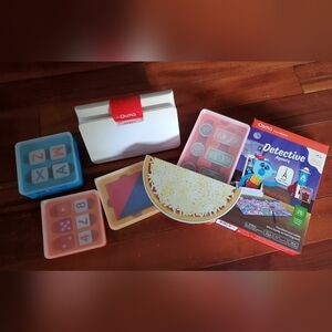 Osmo Genius Stater Kit For Fire Tablet w/Detective Agency,  Base & Reflector